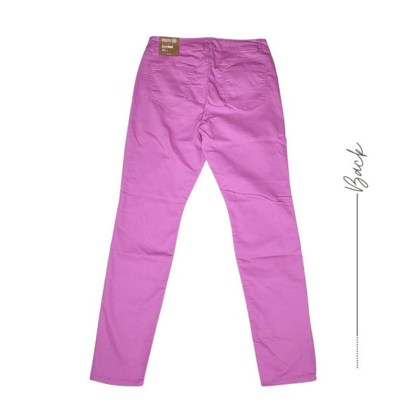 PINK MID RISE JEGGINGS JEANS - Picture 5 of 7